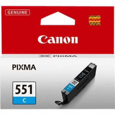 CANON 1LB CLI-551C ink cartridge cyan standard capacity 330 pages 1-pack