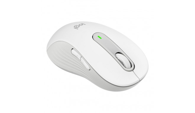 LOGITECH Signature M650 Mouse optical 5 buttons wireless Bluetooth 2.4 GHz Bolt USB receiver off-whi