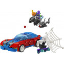 LEGO Super Heroes Spider-Mani võidusõiduauto ja Venom Green Goblin