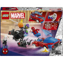 LEGO Super Heroes Spider-Mani võidusõiduauto ja Venom Green Goblin