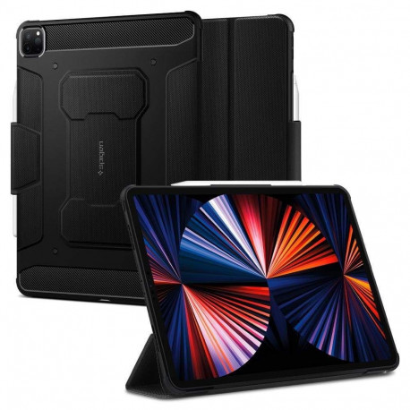 Kaitsekaaned Rugged Armor Pro, Apple iPad Pro 12.9" (2021/2022), must, Spigen