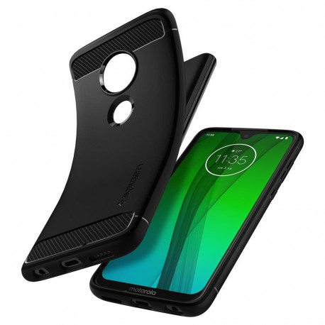 Kaitseümbris Rugged Armor, Motorola Moto G7 / G7 Plus, must, Spigen