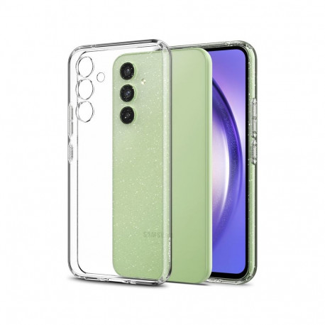 Kaitseümbris Liquid Crystal Glitter, Samsung Galaxy A54 5G, läbipaistev sädelusega, Spigen