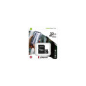 Mälukaart microSD 32GB, Class 10, UHS-I, R100/W10, Canvas Select Plus, Kingston