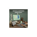 Logitech Pebble Keys 2 K380s Wireless Keyboard, RF Wireless+Bluetooth, US INT, Tonal Rose