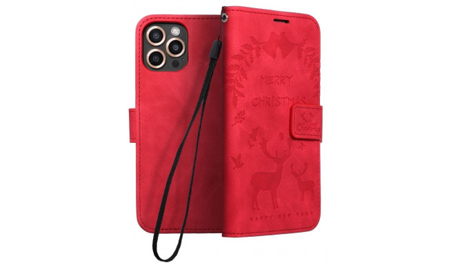 Forcell защитный чехол Mezzo Book Xiaomi Redmi Note 10 5G/Poco M3 Pro/Poco M3 Pro 5G, красный
