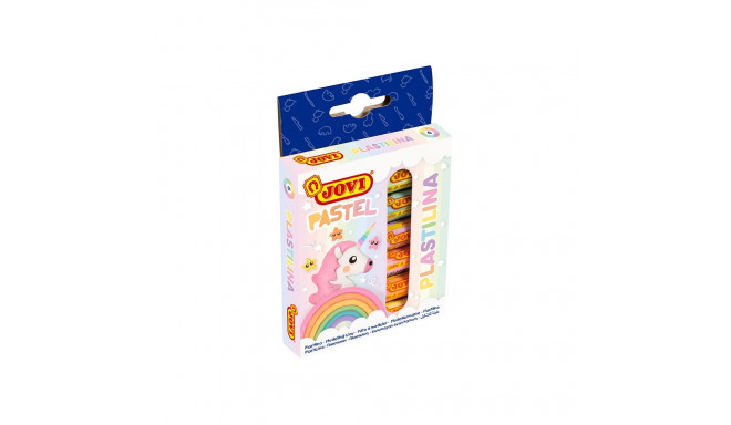 Plastiliini komplekt JOVI, 6tk, 15g, pastell