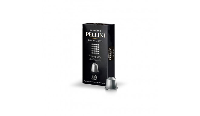 Kohvikapslid PELLINI TOP Luxury Supremo, 50 g (10x5g), 10 tk / pakend