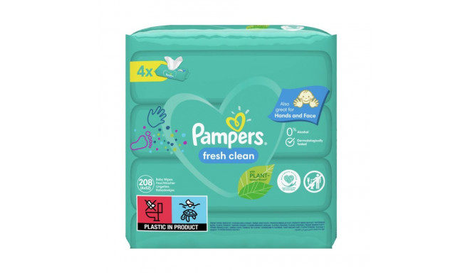 PAMPERS niisked salvrätikud Fresh Clean 4x52tk