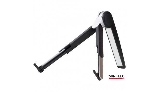 Sülearvuti alus SUN-FLEX®GRAVITY STAND, metall, must / hõbedane värv
