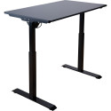 Büroolaud Sun-Flex®Easydesk Elite, elektriline, reguleeritava kõrgusega, 120x60cm, must