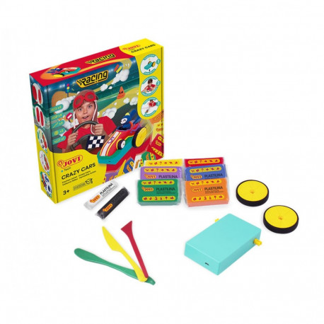 Plastiliinid Jovitech Crazy Cars Racing