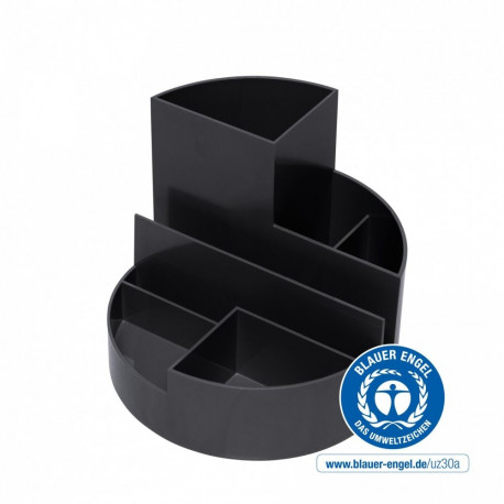 Pliiatsitops MAUL roundbox, taaskasutus, must
