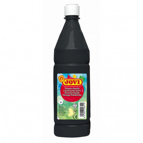 Guaššvärv JOVI, must, 1000ml