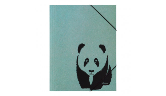 Kaust PAGNA Panda, A4, kummiga, roheline