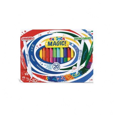 Viltpliiatsid CARIOCA MAGIC, 20 tk