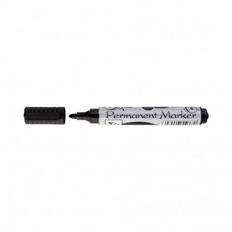 Marker permanentne Centrum, koonusots 2-4mm, must (2 tk)