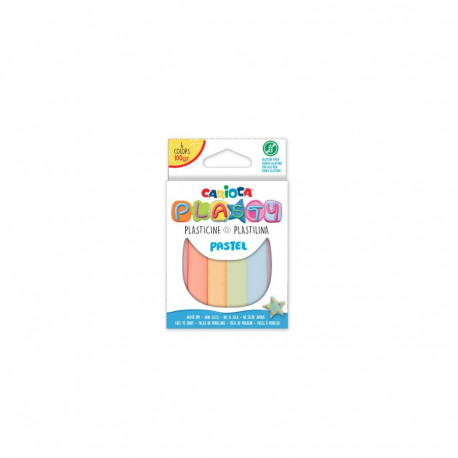 Plastiliin Carioca Plasty Bar, assortii, 6tk, 100g