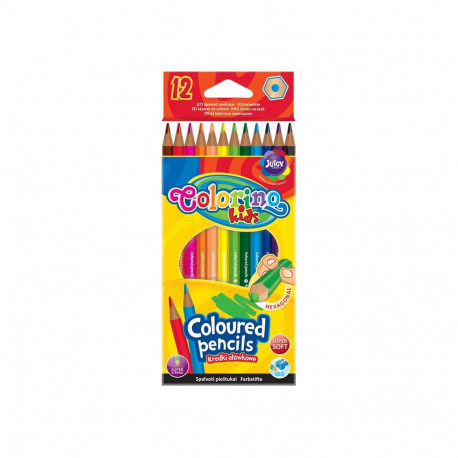 Värvipliiatsid Colorino Kids, 12 värvi