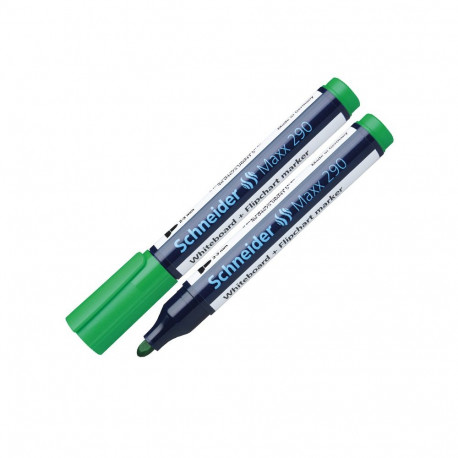 Tahvlimarker Schneider Maxx 290 kooniline 2-3mm roheline
