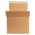 Pakkekast kleeplindiga,  380mm x 280mm x 175mm