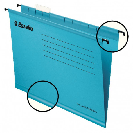 Rippkaaned Esselte Classic A4, sinine (2 tk)