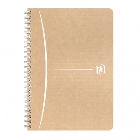 Kaustik Oxford Touareg, spiraalköitega, A5, ruuduline 180 lehte