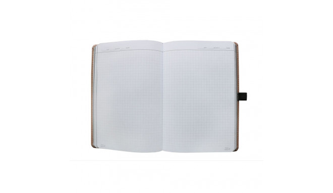 Märkmik-planeerija UNIVERSAL BLACK EDITION, PU, ​​A5, ilma kuupäevadeta,  loetud
