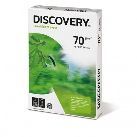 Koopiapaber Discovery A3 70g/m2, 500 lehte 3Re (2 tk)