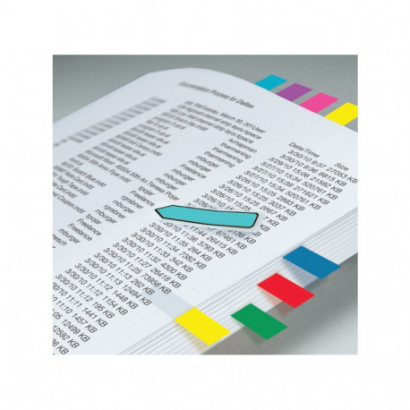 Indeksid  Post-it 11,9 x 43,1 mm, 4 värvi, 4*35 tk