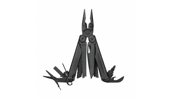 Multitööriist Leatherman Wave PLUS, 18 tööriista, must, must molle