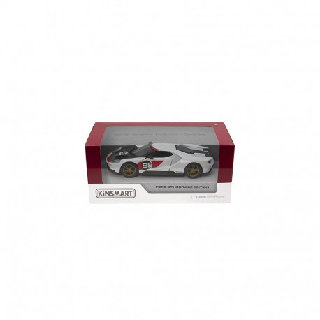 KINSMART Die-cast model 2017 Ford GT (Heritage Edition), scale 1:38