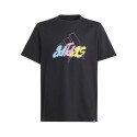 Adidas GFX Illustrated Jr T-shirt IR5757 (140 cm)