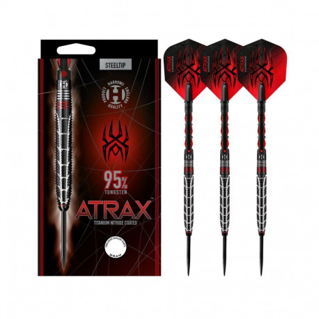 Harrows Atrax 95% steeltip darts (22 g)