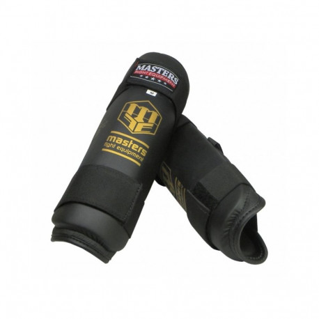 MASTERS Shin Guards - NA-20 11036-01M (czarny+M)