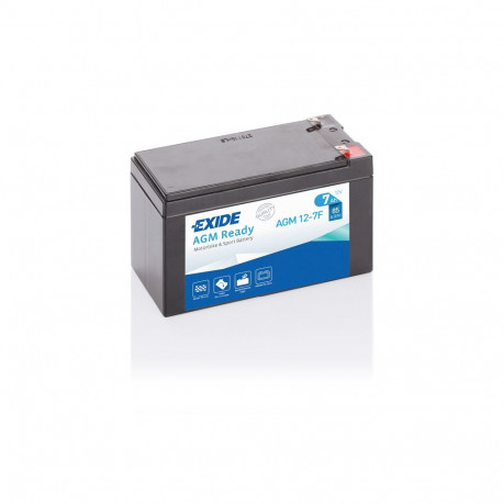 12V 7Ah AGM12-7F 150x65x100+- Exide