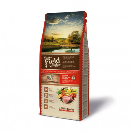 Sam's Field Adult Mini dog food 800g