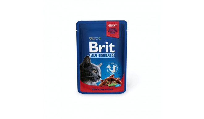 Brit Premium Beef Stew & Peas märgtoit kassidele 100g