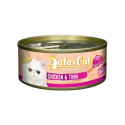 Aatas Cat Creamy Chicken & Tuna консервы для кошек 80г