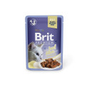 Brit Premium Cat Delicate Beef Fillets wet cat food 85g