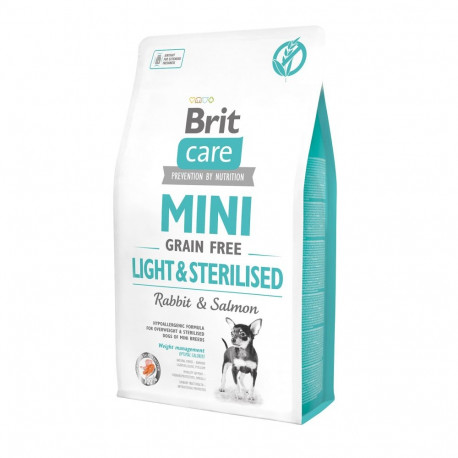 Brit Care Mini Light & Sterilised полноценный корм для собак 2кг