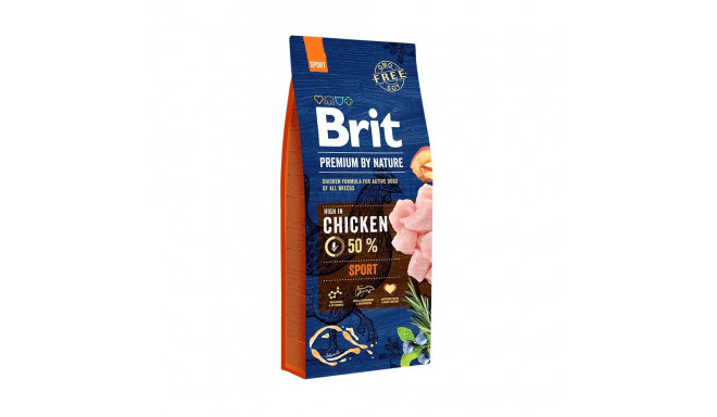 Brit Premium by Nature Sport полноценный корм для собак 15кг