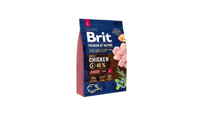 Brit Premium by Nature Junior L complete food for dogs 3kg