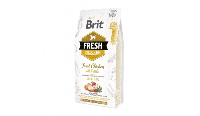 Brit Fresh Chicken with Potato complete food for adult dogs 2,5 kg