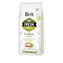 Brit Fresh Duck & Millet Adult Run & Work complete food for adult dogs 12 kg