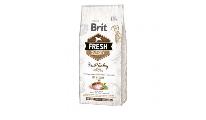 Brit Fresh Turkey & Pea Adult Fit & Slim koeratoit 12 kg