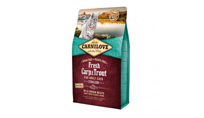 Carnilove Fresh Carp & Trout for Sterilised kassitoit 2 kg