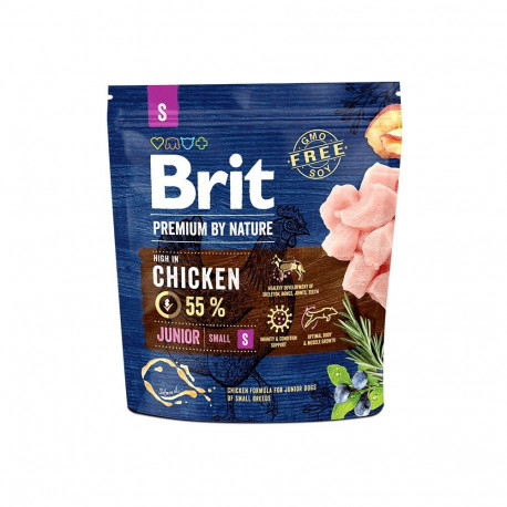 Brit Premium by Nature Junior S полноценный корм для собак 1кг