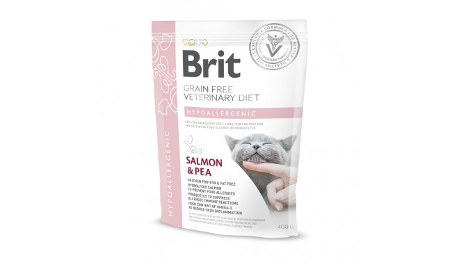 Brit Veterinary Diet Hypoallergenic erisööt kassidele 400g