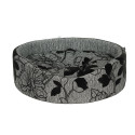 Cazo Foam Bed Noir grey bed for pet 50x46cm